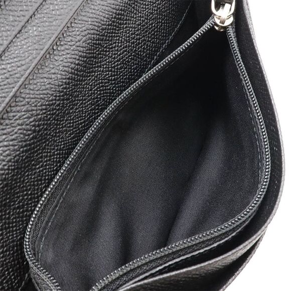 Bulgari Classico Black Leather Wallet (Pre-Owned) - Picture 4 of 8